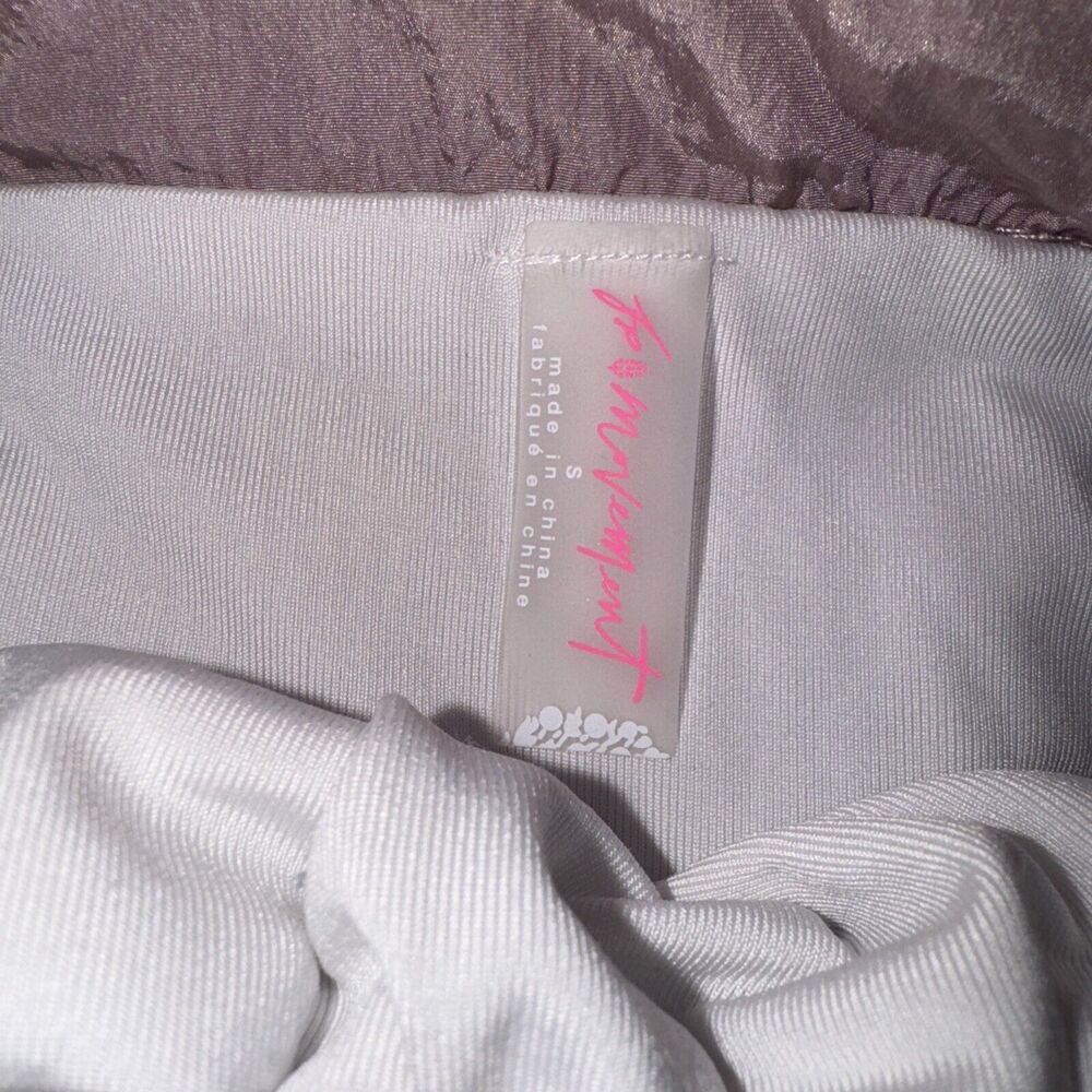 FP Movement Free People The Way Home Shorts Small Moonlight Mauve High Rise U24 - Picture 3 of 3